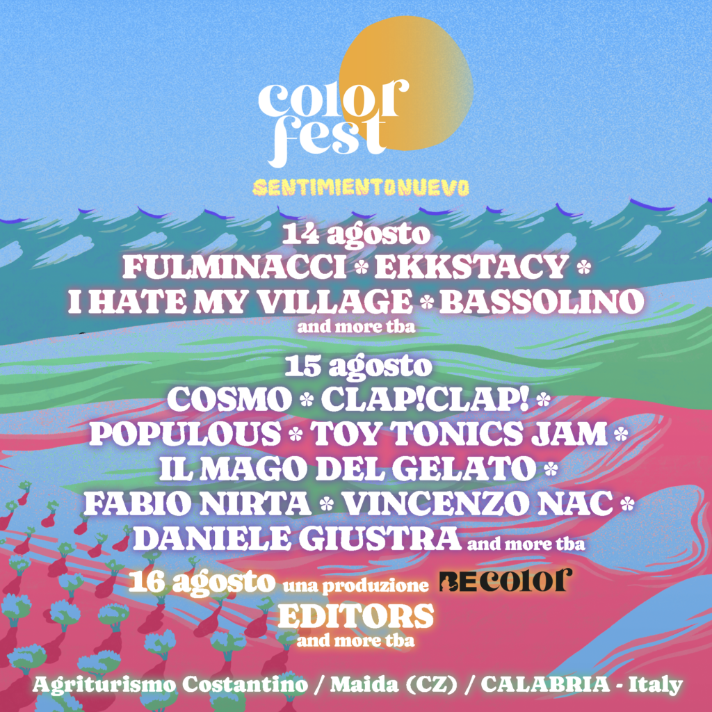 color fest 2024 calabria lamezia terme
