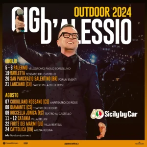 gigi dalessio concerto tour 2024 calabria cosenza reggio calabria