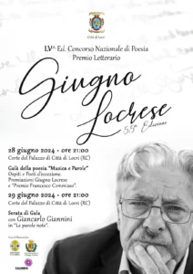 Concorso Nazionale di Poesia - Premio Letterario locri calabria 2024