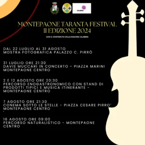montepaone taranta festival 2024 eventi catanzaro calabria