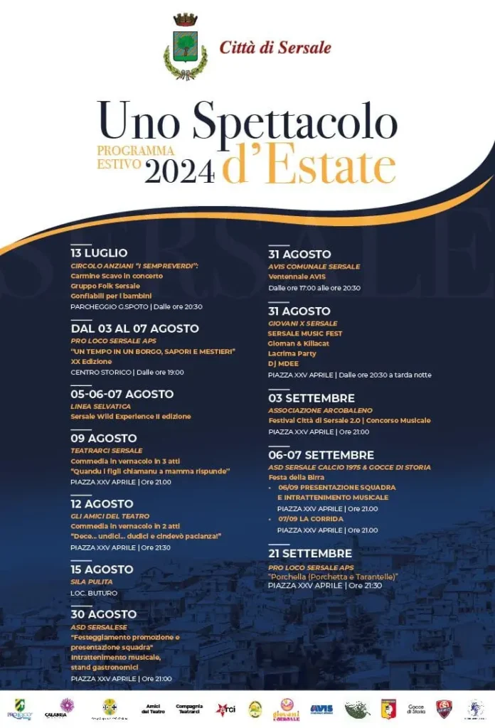 uno spettacolo d estate 2024 sersale catanzaro evento calabria