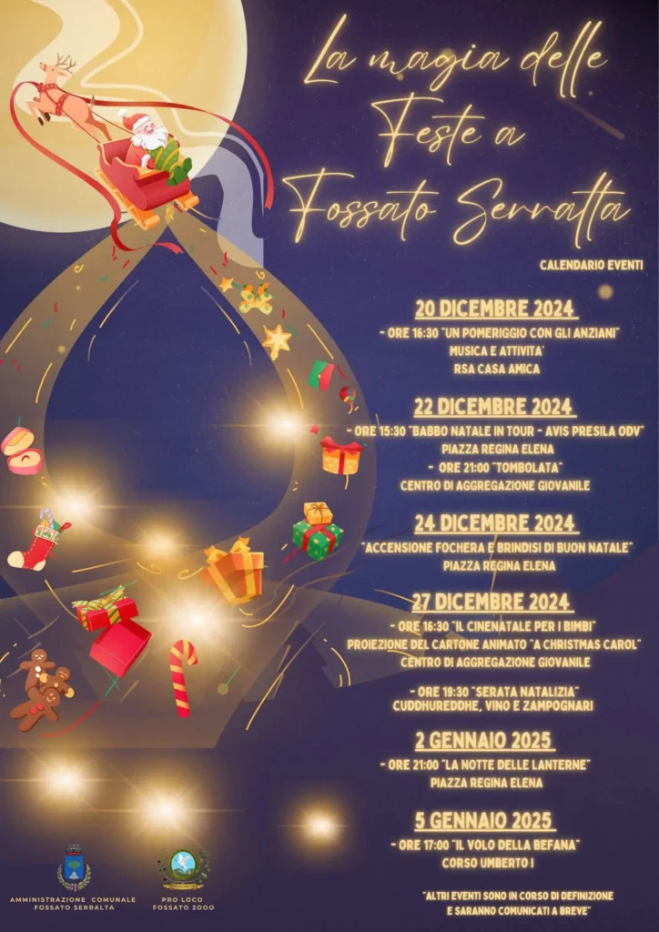 natale fossato serralta catanzaro 20 dicembre 2024 5 gennaio 2025