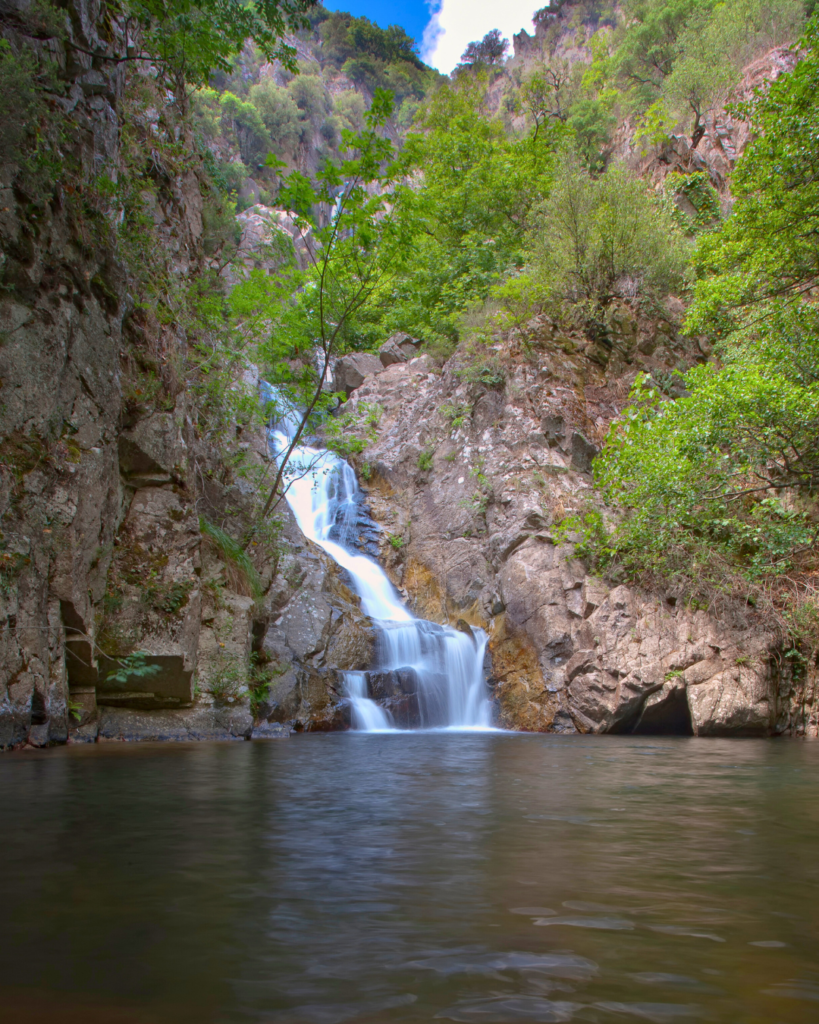 cascata del marmarico reggio calabria bivongi