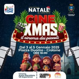 cinexmas-crotone-cinema-per-bambini-3-5-gennaio-2025-piazza-duomo-crotone-calabria