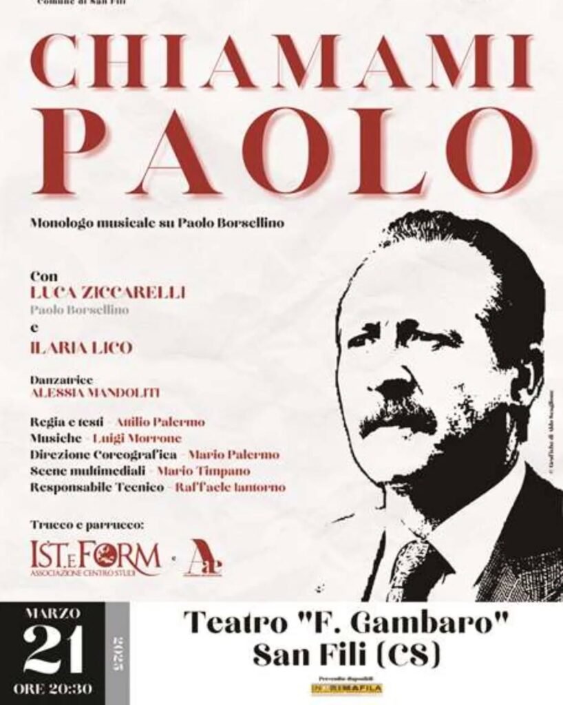 chiamami-paolo-monologo-musicale-su-paolo-borsellino-cosenza-21-28-marzo-2025