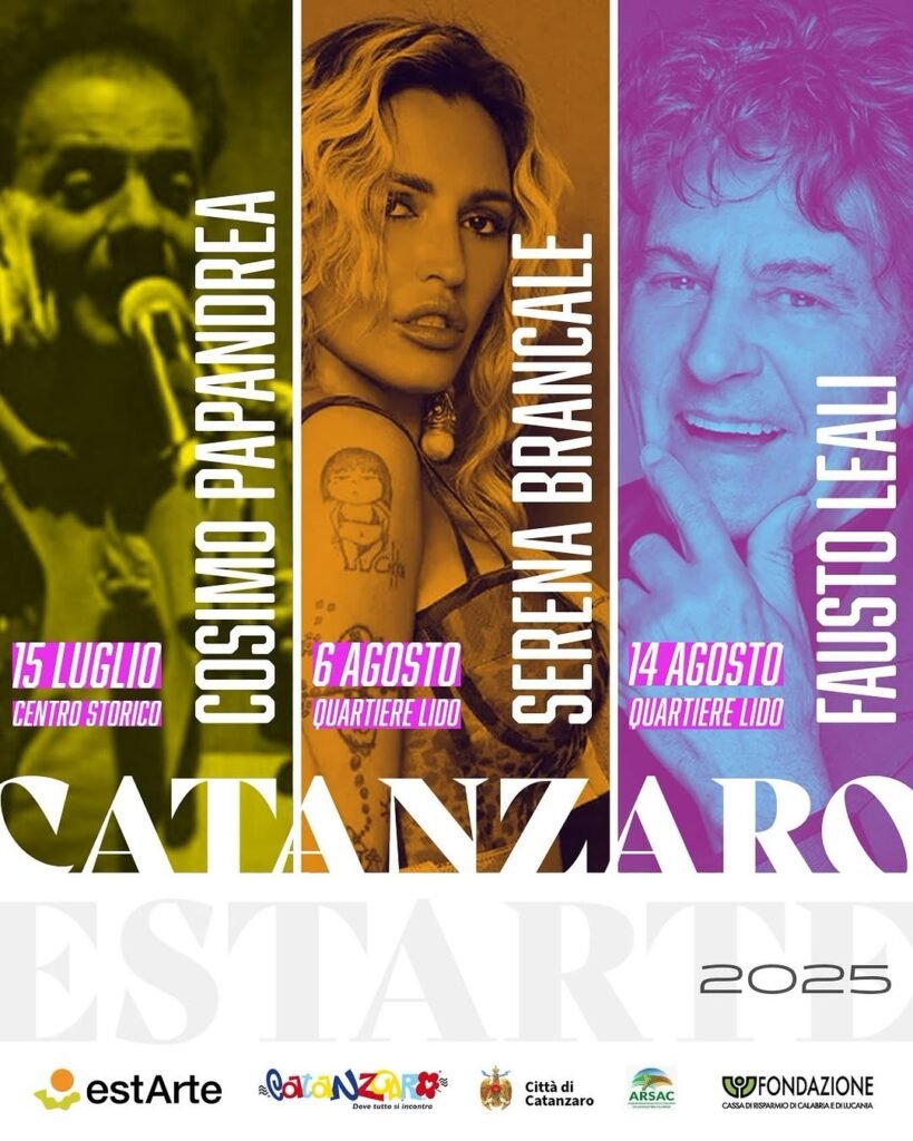 cosmo-papandrea-serena-brancale-fausto-leali-catanzaro-luglio-agosto-2025