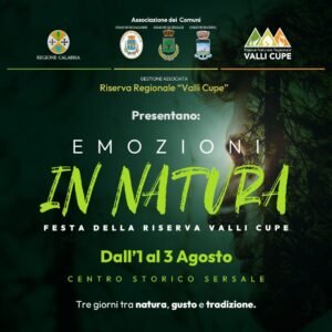 emozioni-in-natura-festa-della-riserva-valli-cupe-1-2-3-agosto-2025-sersale-catanzaro-calabria