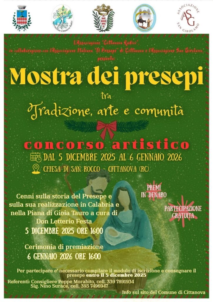 mostra dei presepi cittanova reggio calabria