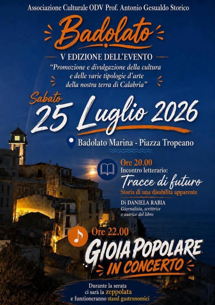 badolato-cultura-evento-25 luglio 2026