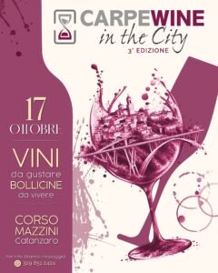carpewine catanzaro ottobre 2026